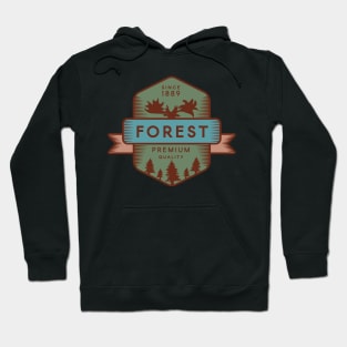 Vintage Forest Hoodie
